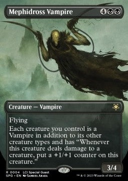 Mephidross Vampire SPG-4 Rare Good Englisch
