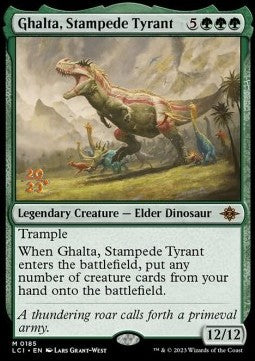 Ghalta, Tyrann der Stampede (V.1) PLCI-185 Mythic Near Mint Deutsch Foil