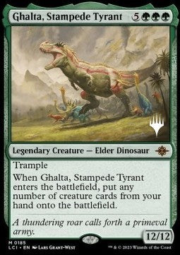 Ghalta, Stampede Tyrant (V.2) PLCI-185 Mythic Near Mint Englisch