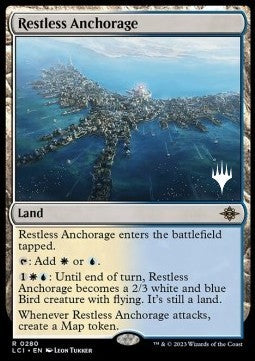 Rastloser Ankerplatz (V.2) PLCI-280 Rare Excellent Deutsch Foil
