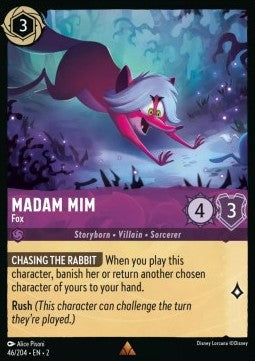Madam Mim - Fox 2ROF-46 Rare EX Englisch