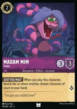 Madam Mim - Snake 2ROF-49 Uncommon Excellent Englisch