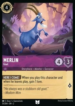 Merlin - Ziege 2ROF-51 Uncommon EX Deutsch