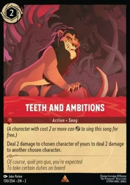 Teeth and Ambitions 2ROF-130 Rare Near Mint Englisch Foil
