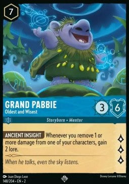 Grand Pabbie - Ältester und weisester 2ROF-148 Super Rare Near Mint Deutsch Foil