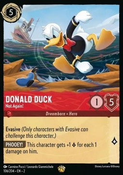 Donald Duck - Not Again! 2ROF-106 Legendary Near Mint Englisch