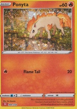 Ponyta CLC-004 Fixed Near Mint Englisch