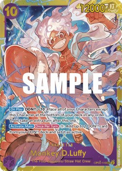 Monkey.D.Luffy (OP05-119) (V.1) OP05 Secret Rare Near Mint Englisch