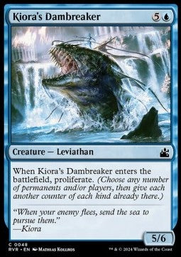 Kiora's Dambreaker RVR-48 Common Near Mint Englisch