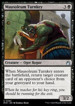 Mausoleum Turnkey RVR-84 Uncommon Near Mint Englisch