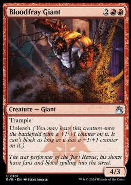 Bloodfray Giant RVR-101 Uncommon Excellent Englisch
