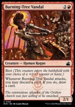 Burning-Tree Vandal RVR-105 Common Excellent Englisch