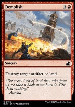 Demolish RVR-106 Common Excellent Englisch