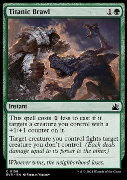 Titanic Brawl RVR-158 Common Near Mint Englisch