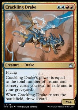 Crackling Drake RVR-174 Uncommon Near Mint Englisch
