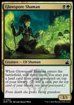 Glowspore Shaman RVR-184 Common Near Mint Englisch