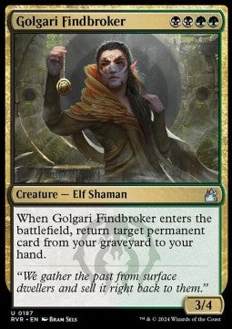 Golgari Findbroker RVR-187 Uncommon Near Mint Englisch