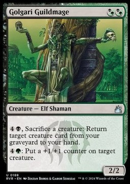 Golgari Guildmage RVR-188 Uncommon Excellent Englisch