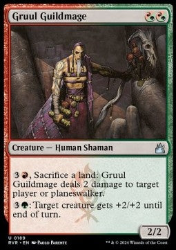 Gruul Guildmage RVR-189 Uncommon Near Mint Englisch