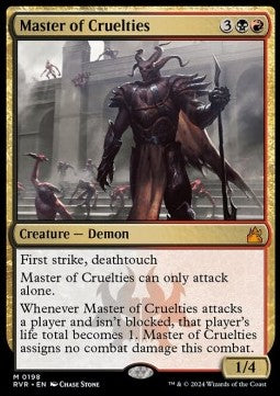 Master of Cruelties RVR-198 Mythic Excellent Englisch