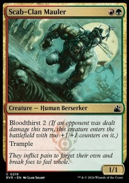 Scab-Clan Mauler RVR-219 Common Near Mint Englisch