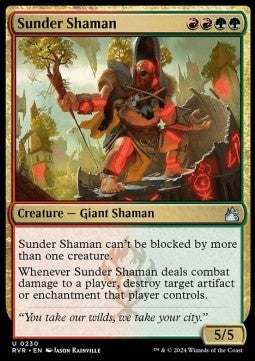 Sunder Shaman RVR-230 Uncommon Near Mint Englisch