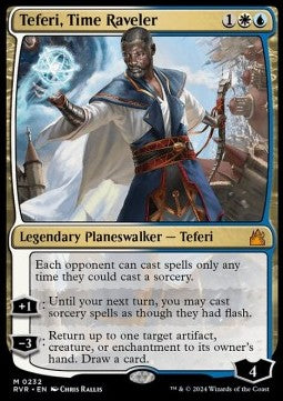 Teferi, Time Raveler RVR-232 Mythic Near Mint Englisch Foil