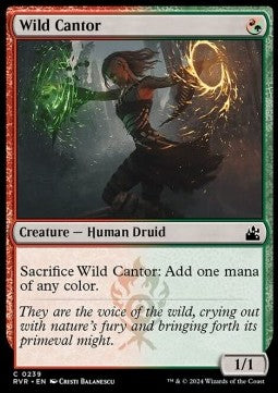 Wild Cantor RVR-239 Common Near Mint Englisch Foil