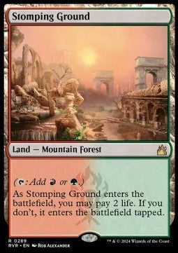 Stomping Ground RVR-289 Rare Good Englisch