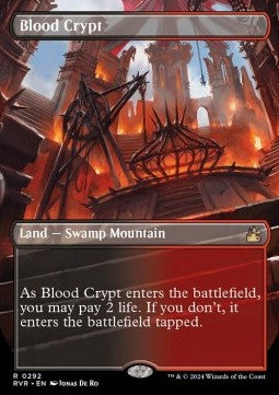 Blood Crypt XRVR-292 Rare Near Mint Englisch