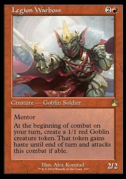 Legion Warboss XRVR-337 Rare Near Mint Englisch Foil