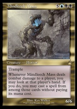 Mindleech Mass XRVR-375 Rare Near Mint Englisch Foil