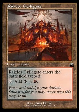 Rakdos Guildgate XRVR-408 Common Near Mint Englisch
