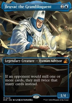 Bruvac the Grandiloquent (V.2) XRVR-418 Mythic Excellent Englisch
