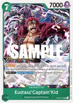 Eustass"Captain"Kid (ST02-013) (V.1) UP Super Rare Near Mint Englisch