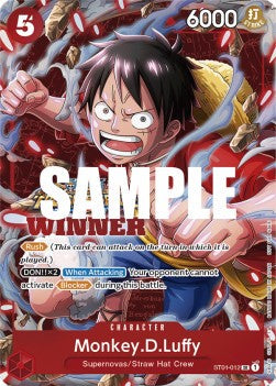 Monkey.D.Luffy (ST01-012) (V.2) UP Super Rare Boosterfrisch Englisch