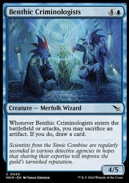 Benthic Criminologists MKM-40 Common Near Mint Englisch