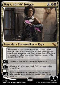 Kaya, Spirits' Justice MKM-211 Mythic Excellent Englisch Foil