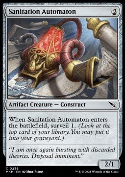 Sanitation Automaton MKM-256 Common Near Mint Englisch