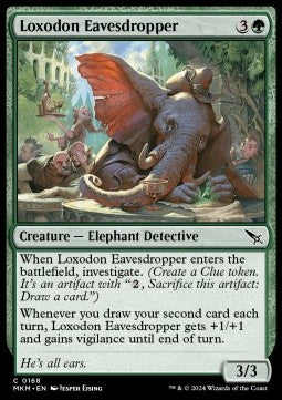 Loxodon Eavesdropper MKM-168 Common Near Mint Englisch