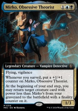 Mirko, obsessiver Theoretiker (V.1) XMKC-316 Mythic Near Mint Deutsch