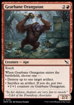 Gearbane Orangutan MKM-129 Common Near Mint Englisch