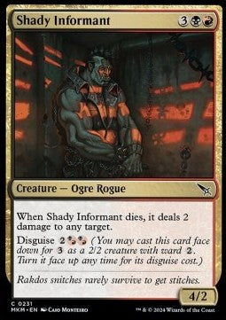 Shady Informant MKM-231 Common Near Mint Englisch