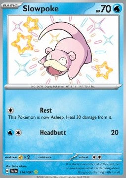 Flegmon PAF-116 Shiny Rare Excellent Deutsch