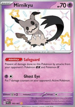Mimigma PAF-160 Shiny Rare Excellent Deutsch