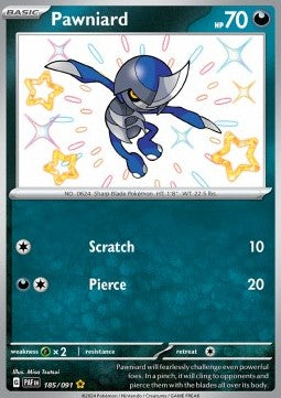 Gladiantri PAF-185 Shiny Rare Near Mint Deutsch