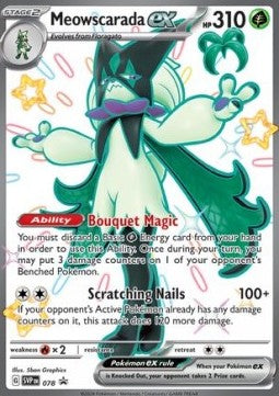 Meowscarada ex SVP-078 Promo Excellent Englisch
