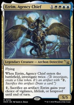 Ezrim, Agency Chief MKM-202 Rare Excellent Englisch