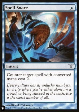 Spell Snare ZNL-33 Uncommon Excellent Englisch