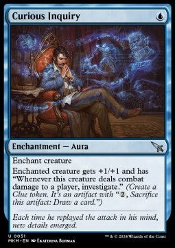 Curious Inquiry MKM-51 Uncommon Excellent Englisch Foil